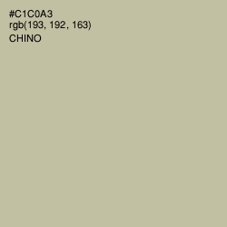 #C1C0A3 - Chino Color Image