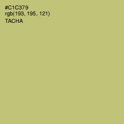 #C1C379 - Tacha Color Image