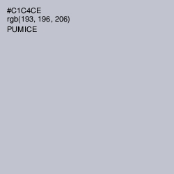 #C1C4CE - Pumice Color Image