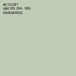 #C1CCB7 - Kangaroo Color Image