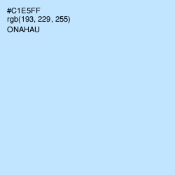 #C1E5FF - Onahau Color Image