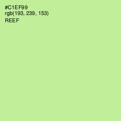 #C1EF99 - Reef Color Image