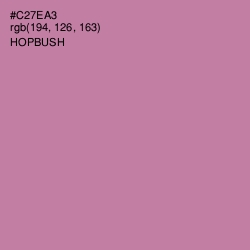 #C27EA3 - Hopbush Color Image