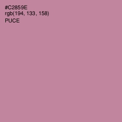 #C2859E - Puce Color Image