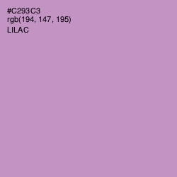 #C293C3 - Lilac Color Image