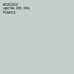 #C2CDCC - Pumice Color Image