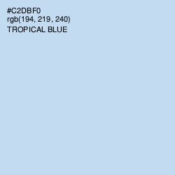 #C2DBF0 - Tropical Blue Color Image