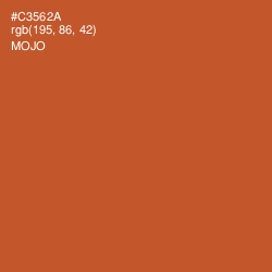 #C3562A - Mojo Color Image