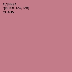 #C37B8A - Charm Color Image