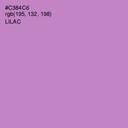 #C384C6 - Lilac Color Image