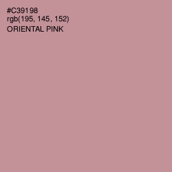 #C39198 - Oriental Pink Color Image