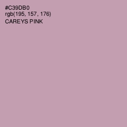 #C39DB0 - Careys Pink Color Image