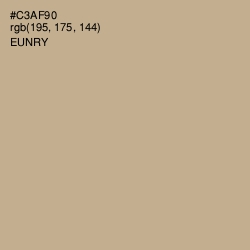 #C3AF90 - Eunry Color Image