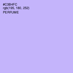 #C3B4FC - Perfume Color Image