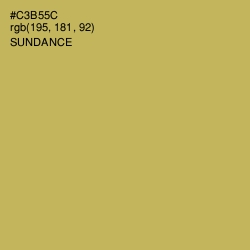 #C3B55C - Sundance Color Image