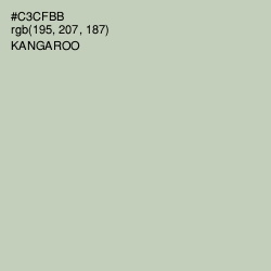 #C3CFBB - Kangaroo Color Image