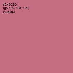 #C46C80 - Charm Color Image