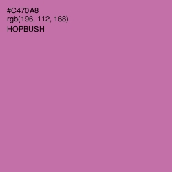 #C470A8 - Hopbush Color Image