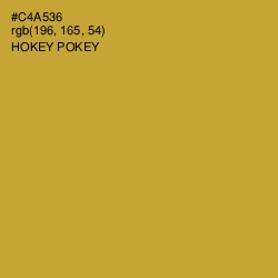 #C4A536 - Hokey Pokey Color Image