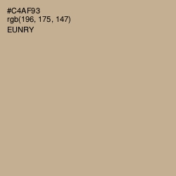 #C4AF93 - Eunry Color Image