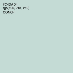 #C4DAD4 - Conch Color Image