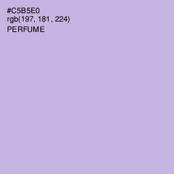#C5B5E0 - Perfume Color Image