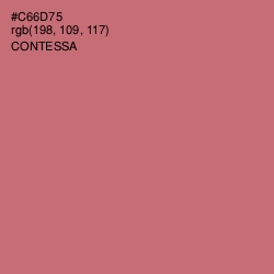 #C66D75 - Contessa Color Image