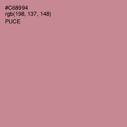 #C68994 - Puce Color Image