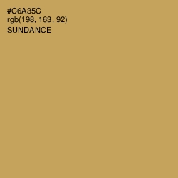 #C6A35C - Sundance Color Image