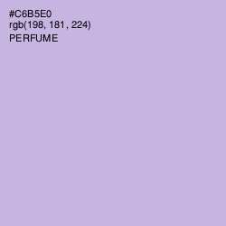 #C6B5E0 - Perfume Color Image