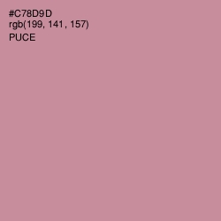 #C78D9D - Puce Color Image