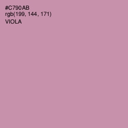 #C790AB - Viola Color Image