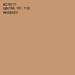 #C79771 - Whiskey Color Image