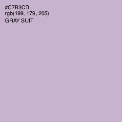 #C7B3CD - Gray Suit Color Image