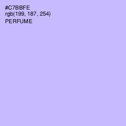 #C7BBFE - Perfume Color Image