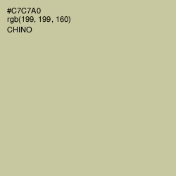 #C7C7A0 - Chino Color Image