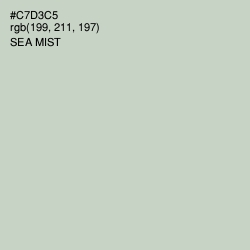 #C7D3C5 - Sea Mist Color Image