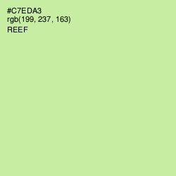 #C7EDA3 - Reef Color Image