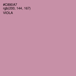 #C890A7 - Viola Color Image