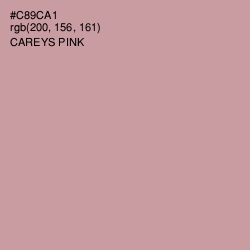 #C89CA1 - Careys Pink Color Image