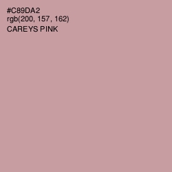 #C89DA2 - Careys Pink Color Image