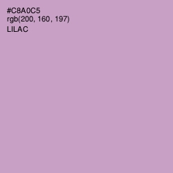 #C8A0C5 - Lilac Color Image