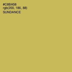 #C8BA58 - Sundance Color Image