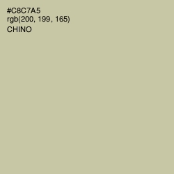 #C8C7A5 - Chino Color Image