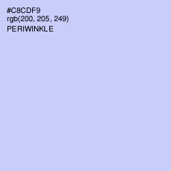 #C8CDF9 - Periwinkle Color Image