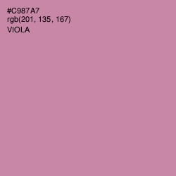 #C987A7 - Viola Color Image