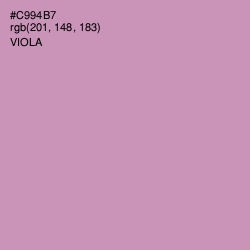 #C994B7 - Viola Color Image