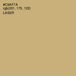 #C9AF7A - Laser Color Image