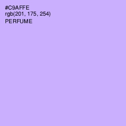 #C9AFFE - Perfume Color Image