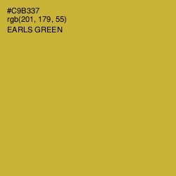 #C9B337 - Earls Green Color Image